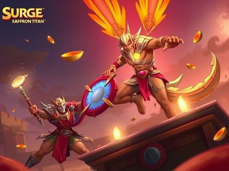 Surge Saffron Titan Gameplay Screenshot